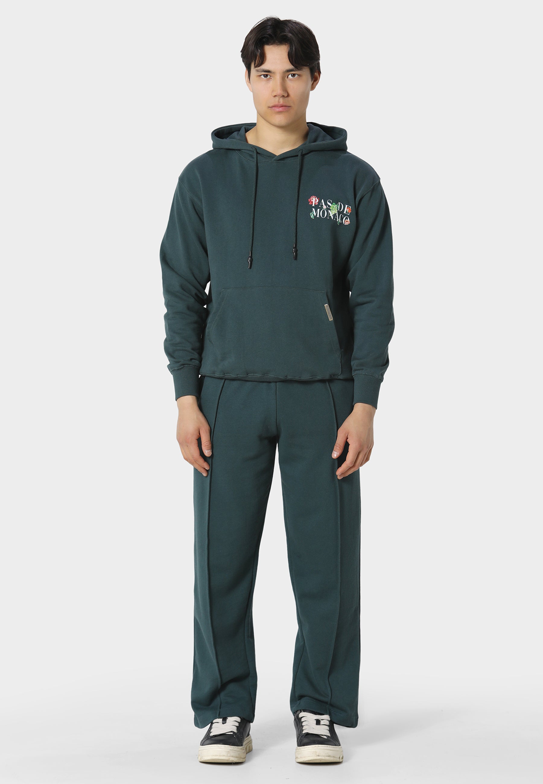 Pas De Monaco Brode Forest Green Sweatpants
